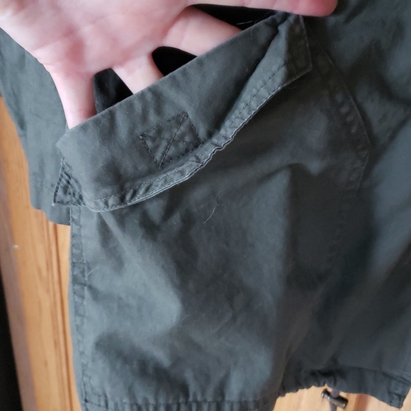 Army Green Hooded with Pockets - Picture 3 of 13